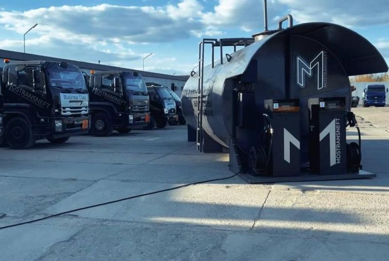 Перекачка дизтоплива между резервуарами