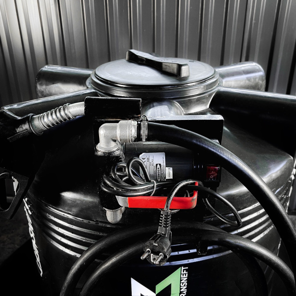 азс черная на 500л экономического класса с насосом 220v купить в Твери